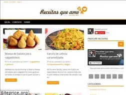 Sites similar to receitasqueamo.com.br