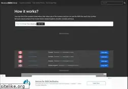 Sites similar to receivesmsonline.net