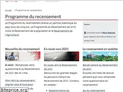 Sites similar to recensement2006.ca