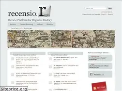 Sites similar to recensio-regio.net