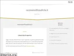 Sites similar to recensionifilosofiche.it