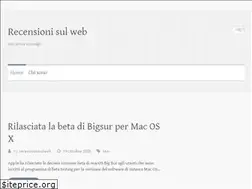 Sites similar to recensionisulweb.altervista.org