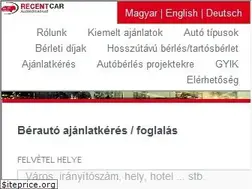 Sites similar to recentcar.hu