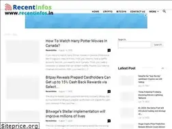 Sites similar to recentinfos.in