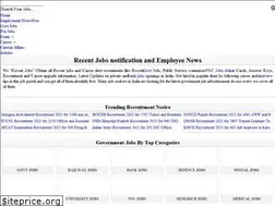 Sites similar to recentjobs.in