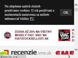 Sites similar to recenzie.sme.sk