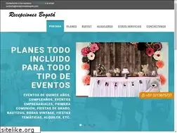 Sites similar to recepcionesbogota.com