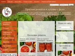 Sites similar to recept-duhovka.ru