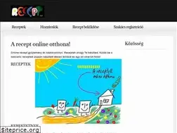 Sites similar to recept.hu