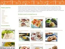 Sites similar to receptishi.ru