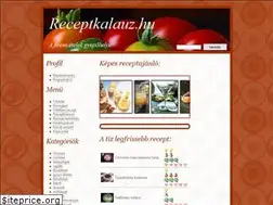 Sites similar to receptkalauz.hu