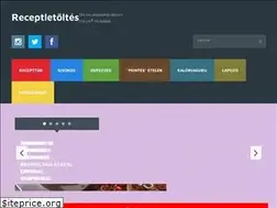 Sites similar to receptletoltes.hu