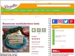 Sites similar to recepttar.hu