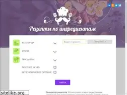 Sites similar to recepty-po-ingredientam.ru
