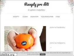 Sites similar to receptyprodeti.cz