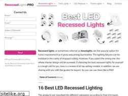 Sites similar to recessedlightspro.com
