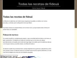 Sites similar to recetafideua.net