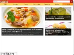 Sites similar to recetas-espana.com