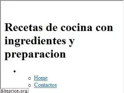 Sites similar to recetas-faciles.com