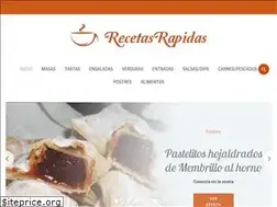 Sites similar to recetas-rapidas.com