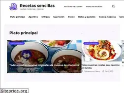 Sites similar to recetas-sencillas.com