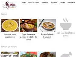 Sites similar to recetas.com.ec