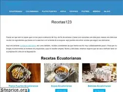 Sites similar to recetas123.net