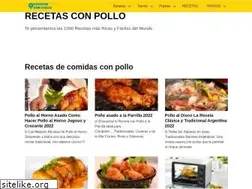 Sites similar to recetasconpollo.org
