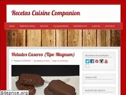 Sites similar to recetascuisinecompanion.es