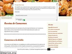 Sites similar to recetasdecamarones.com