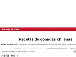 Sites similar to recetasdechile.com