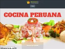 Sites similar to recetasdecocinaperuana.com