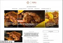 Sites similar to recetasdecomidaperuana.org