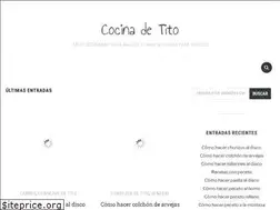 Sites similar to recetasdetito.com.ar