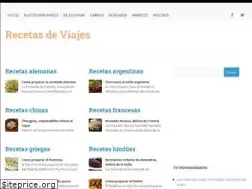 Sites similar to recetasdeviajes.com