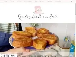 Sites similar to recetasfacilconbela.com