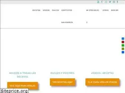 Sites similar to recetasfacilesdeirene.com