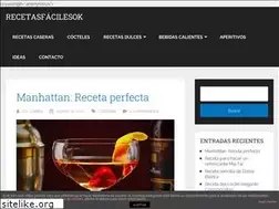 Sites similar to recetasfacilesok.com