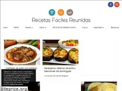 Sites similar to recetasfacilesreunidas.com