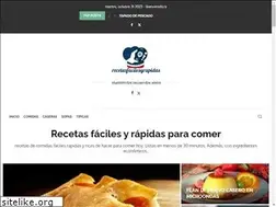 Sites similar to recetasfacilesyrapidas.com