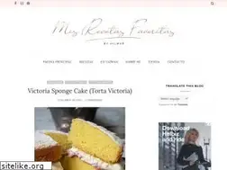 Sites similar to recetasfavoritashilmar.com