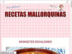 Sites similar to recetasmallorquinas.es