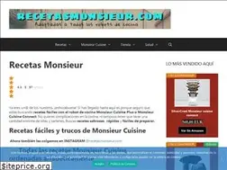 Sites similar to recetasmonsieur.com