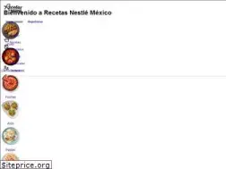 Sites similar to recetasnestle.com.mx