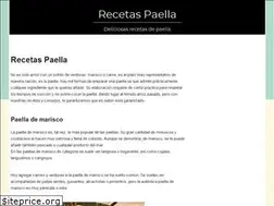 Sites similar to recetaspaella.es