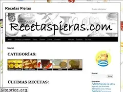 Sites similar to recetaspieras.com