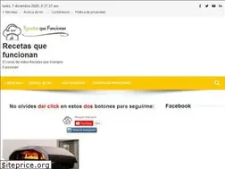 Sites similar to recetasquefuncionan.com