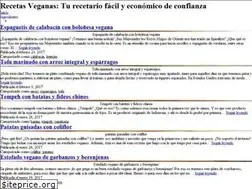 Sites similar to recetasveganas.org