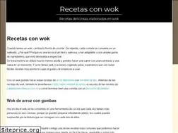 Sites similar to recetaswok.info