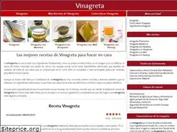 Sites similar to recetavinagreta.com